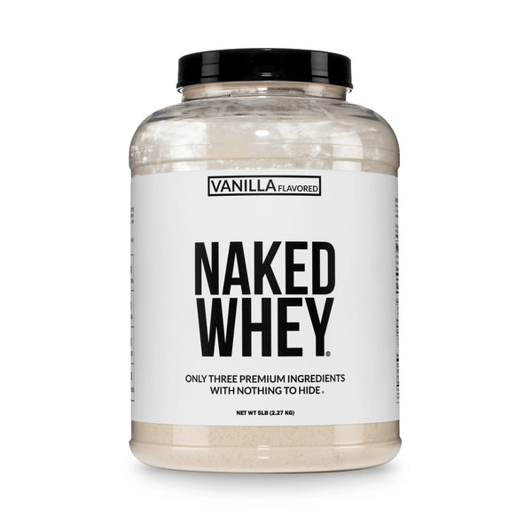 Vanilla Whey Protein Powder | Naked Vanilla Whey - 5LB